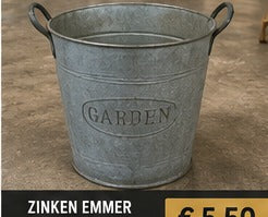 Zinken emmer, koopje | Er Was Eens Kringloop Almelo