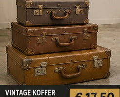 Vintage koffer, koopje | Er Was Eens Kringloop Almelo