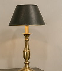 Koperen tafellamp, vintage verlichting | Er Was Eens Kringloop Almelo