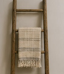 Houten ladder, vintage decoratie | Er Was Eens Kringloop Almelo